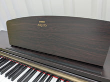 Load image into Gallery viewer, Yamaha Arius YDP-161 Digital Piano in rosewood clavinova keyboard stock # 23352
