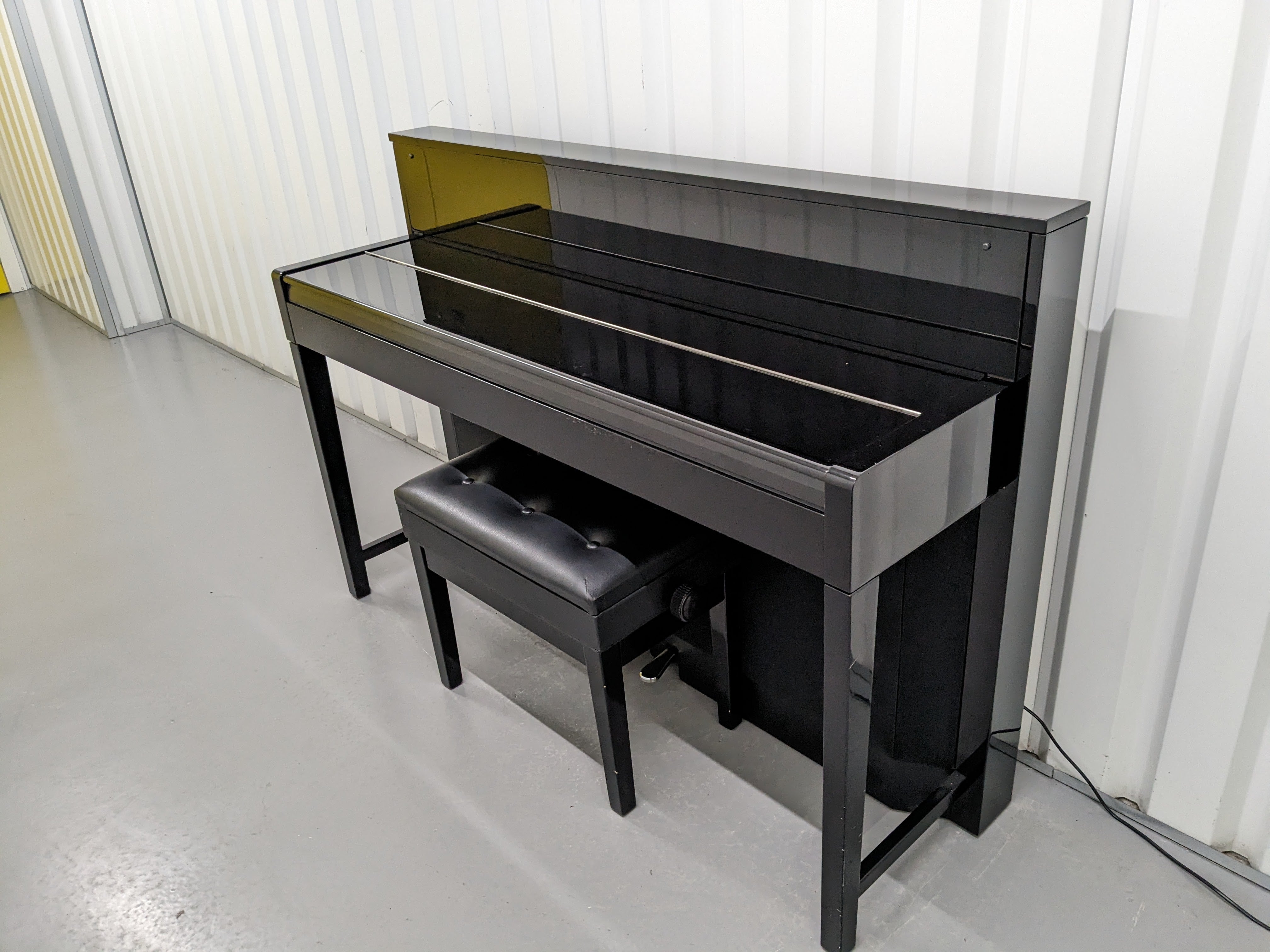 Yamaha Clavinova piano in a performance-ready environment