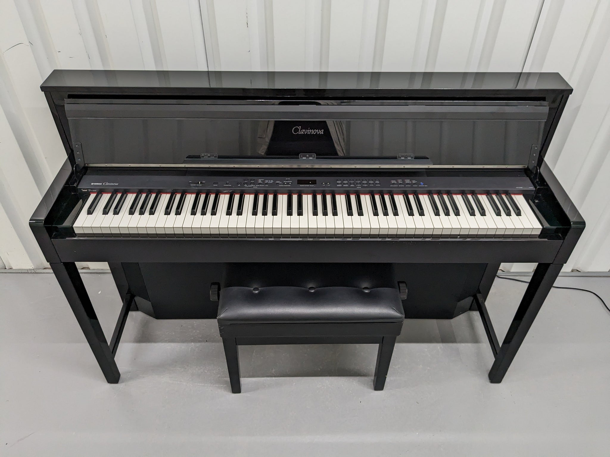 Yamaha Clavinova CLP-S308 digital piano and stool in polished ebony gl –  Sulinda Music