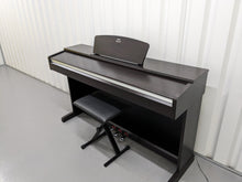 Load image into Gallery viewer, Yamaha Arius YDP-141 digital piano in dark rosewood + folding stool stock #23359
