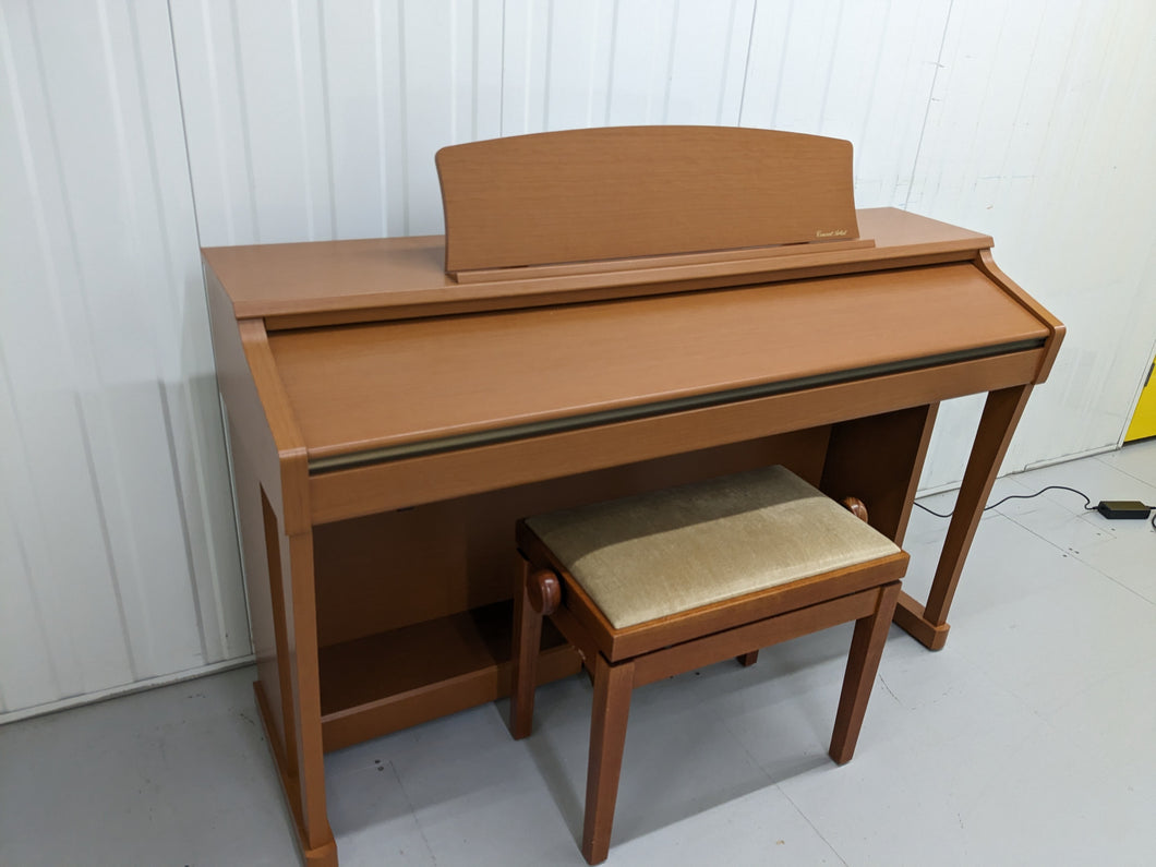 Kawai Concert Artist CA13 Digital Piano in dark cherry +piano stool stock #23372