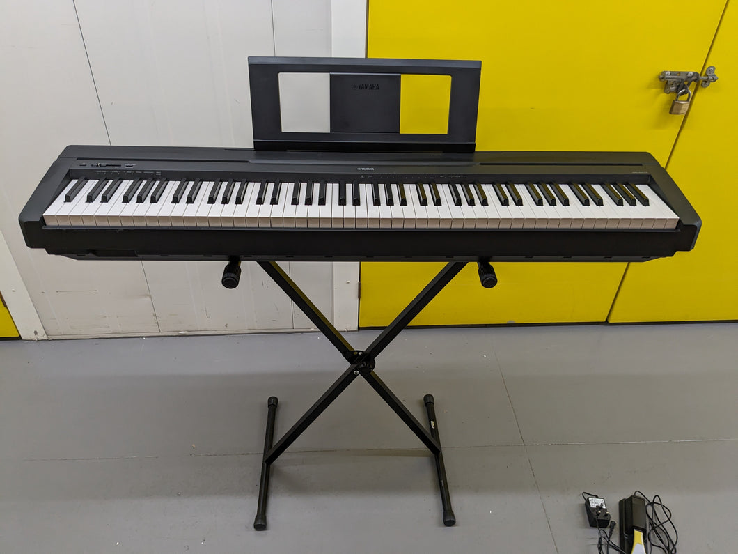 Yamaha P-45 88 Key Portable Piano + X stand + pedal + gig bag stock #2 – Sulinda Music