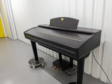 Load image into Gallery viewer, YAMAHA CLAVINOVA CVP-307 DIGITAL PIANO ARRANGER + STOOL IN ROSEWOOD STOCK #23382
