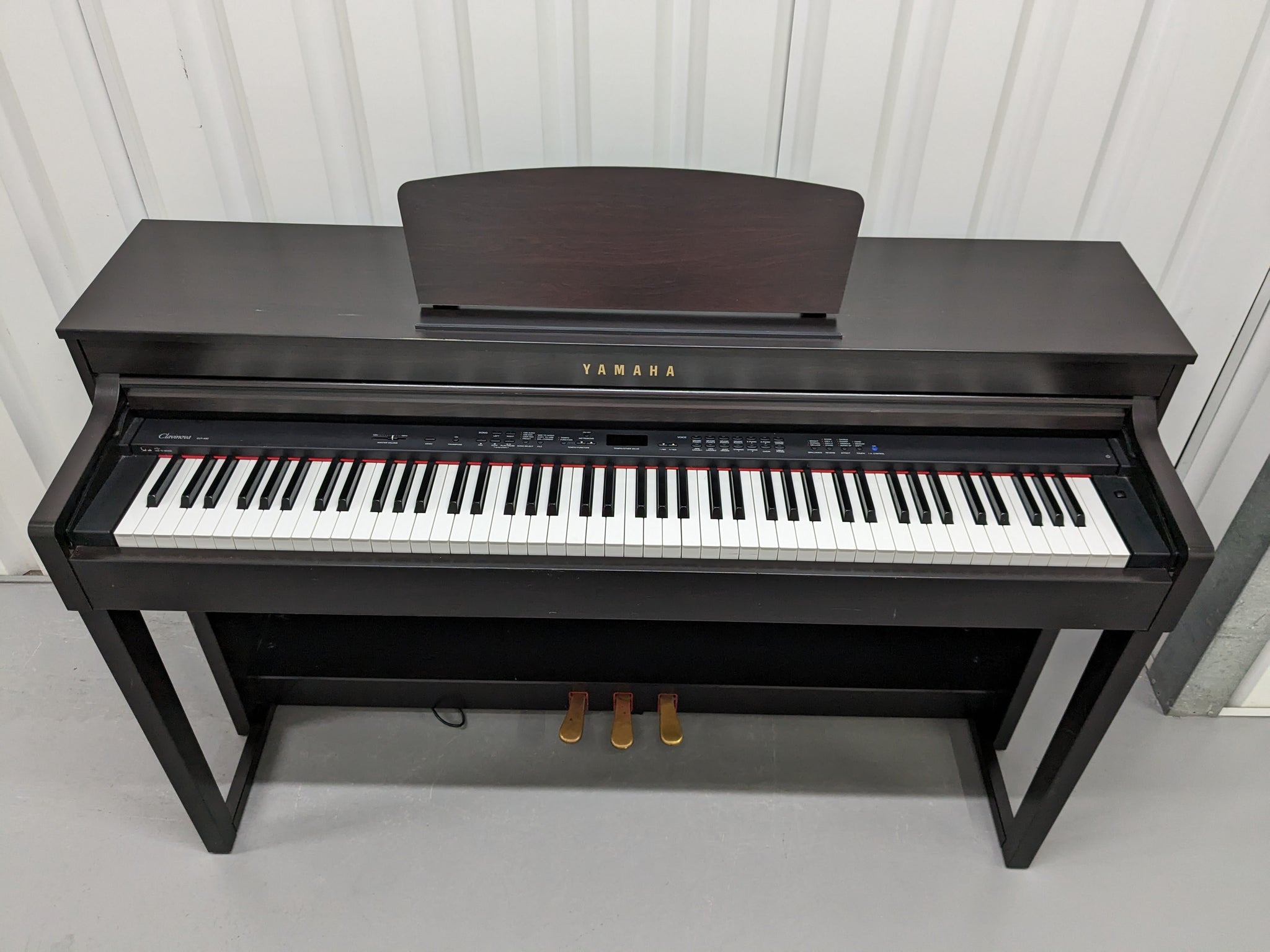 Yamaha Clavinova CLP-430 digital piano in dark rosewood stock number 23385