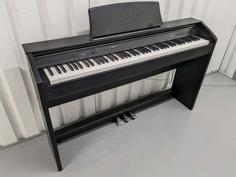 Casio Privia PX-750 Slim Digital Piano in satin black space saving sto –  Sulinda Music