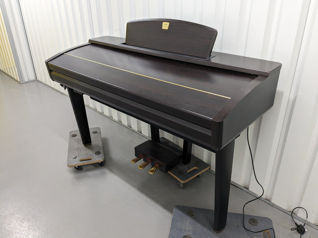 YAMAHA CLAVINOVA CVP-307 DIGITAL PIANO ARRANGER IN ROSEWOOD STOCK #23394