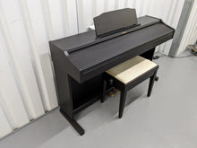 Load image into Gallery viewer, Roland RP401R digital piano and stool in dar rosewood finish stock number 23423
