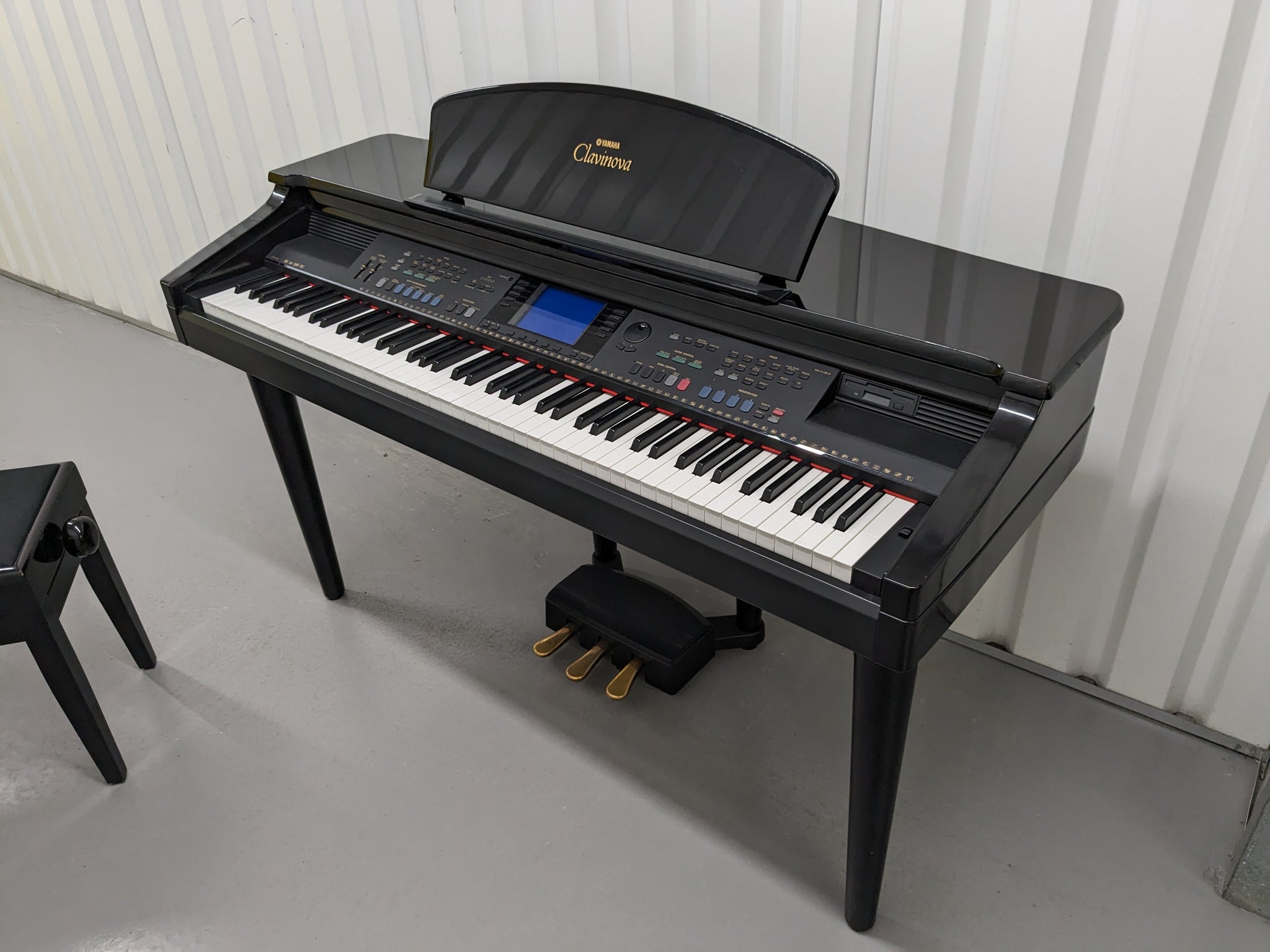 Yamaha Clavinova CVP-98 Digital Piano arranger polished glossy black s –  Sulinda Music