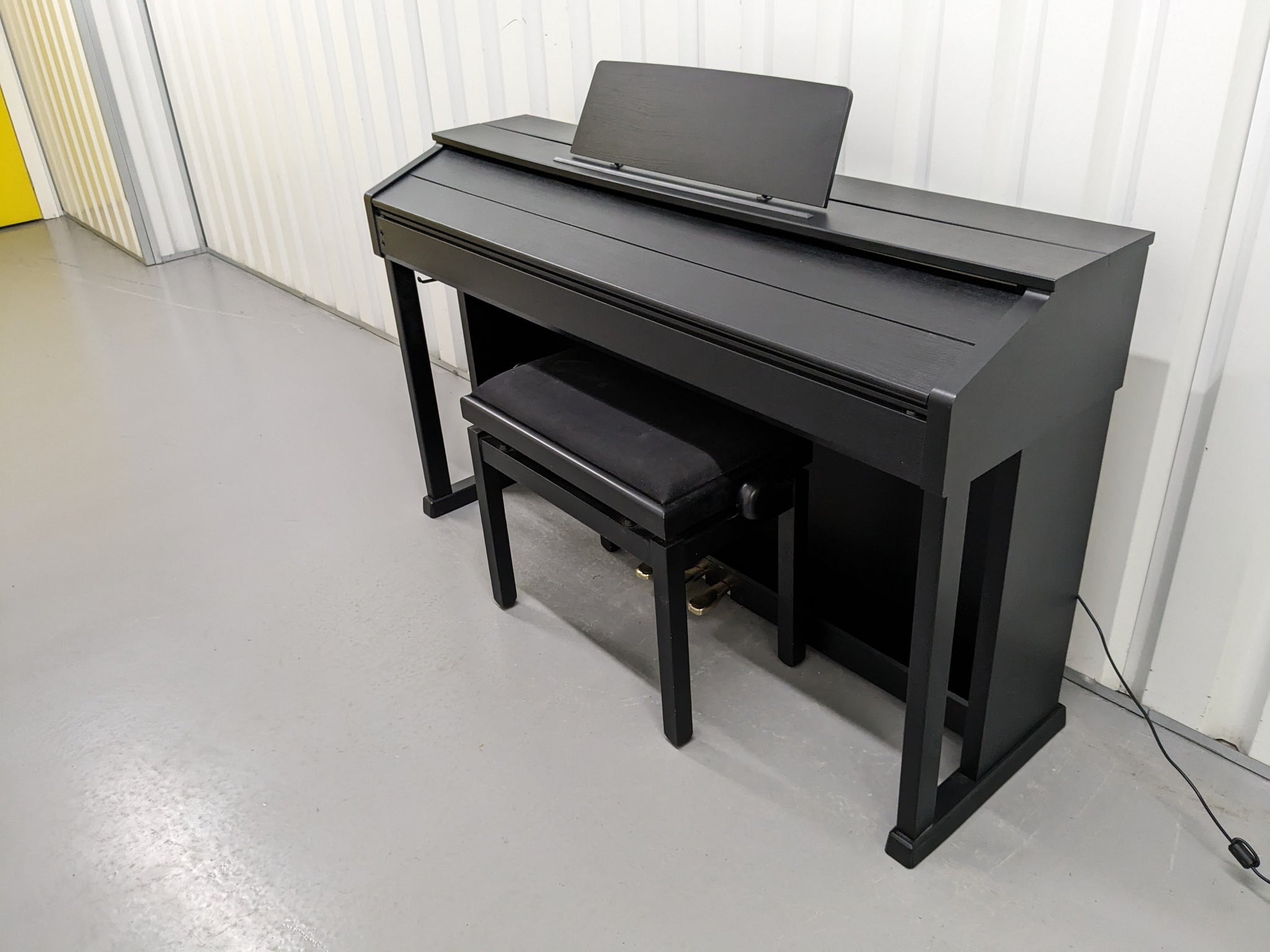 CASIO CELVIANO AP-450 DIGITAL PIANO AND STOOL IN SATIN BLACK stock