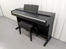 Load image into Gallery viewer, Yamaha Arius YDP-142 Digital Piano and stool in satin black stock #23430
