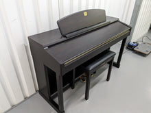Load image into Gallery viewer, Yamaha Clavinova CLP-150 Digital Piano and stool in dark rosewood stock #23443
