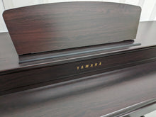 Load image into Gallery viewer, Yamaha Clavinova CLP-535 digital piano and stool in dark rosewood stock #23448
