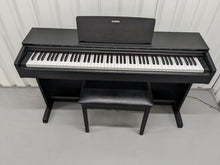 Load image into Gallery viewer, Yamaha Arius YDP-143 Digital Piano + stool in satin black finish stock #23447
