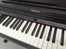 Load image into Gallery viewer, Roland RP401R digital piano and stool in dar rosewood finish stock number 23450
