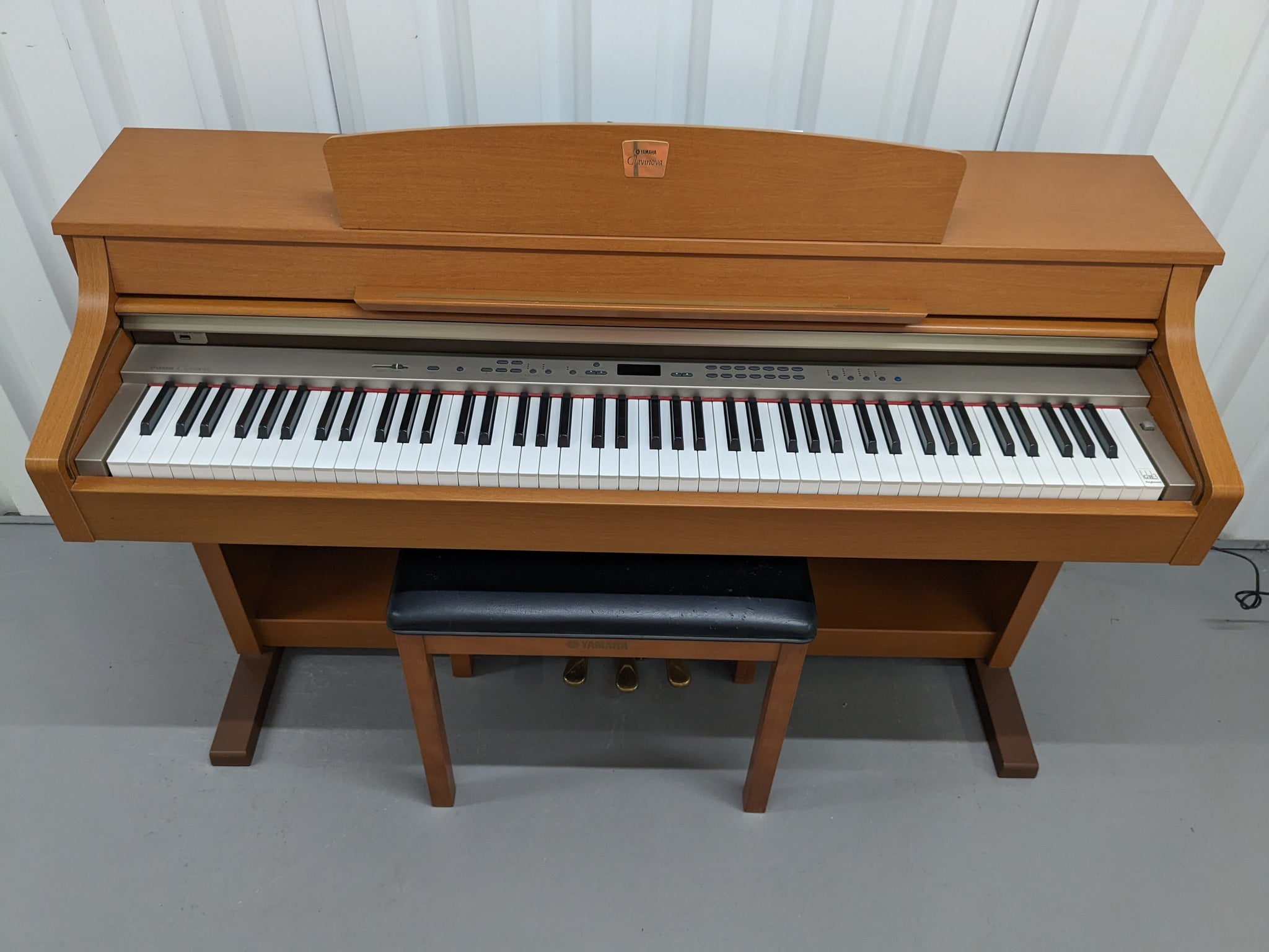 Yamaha Clavinova CLP-330 Digital Piano and stool cherry wood finish st –  Sulinda Music