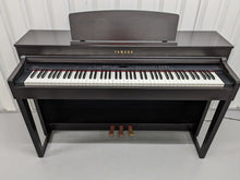 Load image into Gallery viewer, Yamaha Clavinova CLP-470 rosewood with wooden keys action + stool stock no 23463
