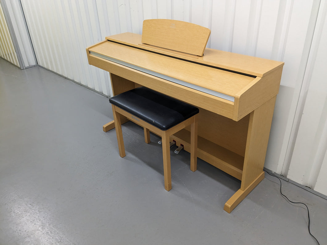 Yamaha Arius YDP-140 digital piano and stool in cherry wood finish stock #23465