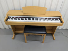 Load image into Gallery viewer, Yamaha Arius YDP-140 digital piano and stool in cherry wood finish stock #23465
