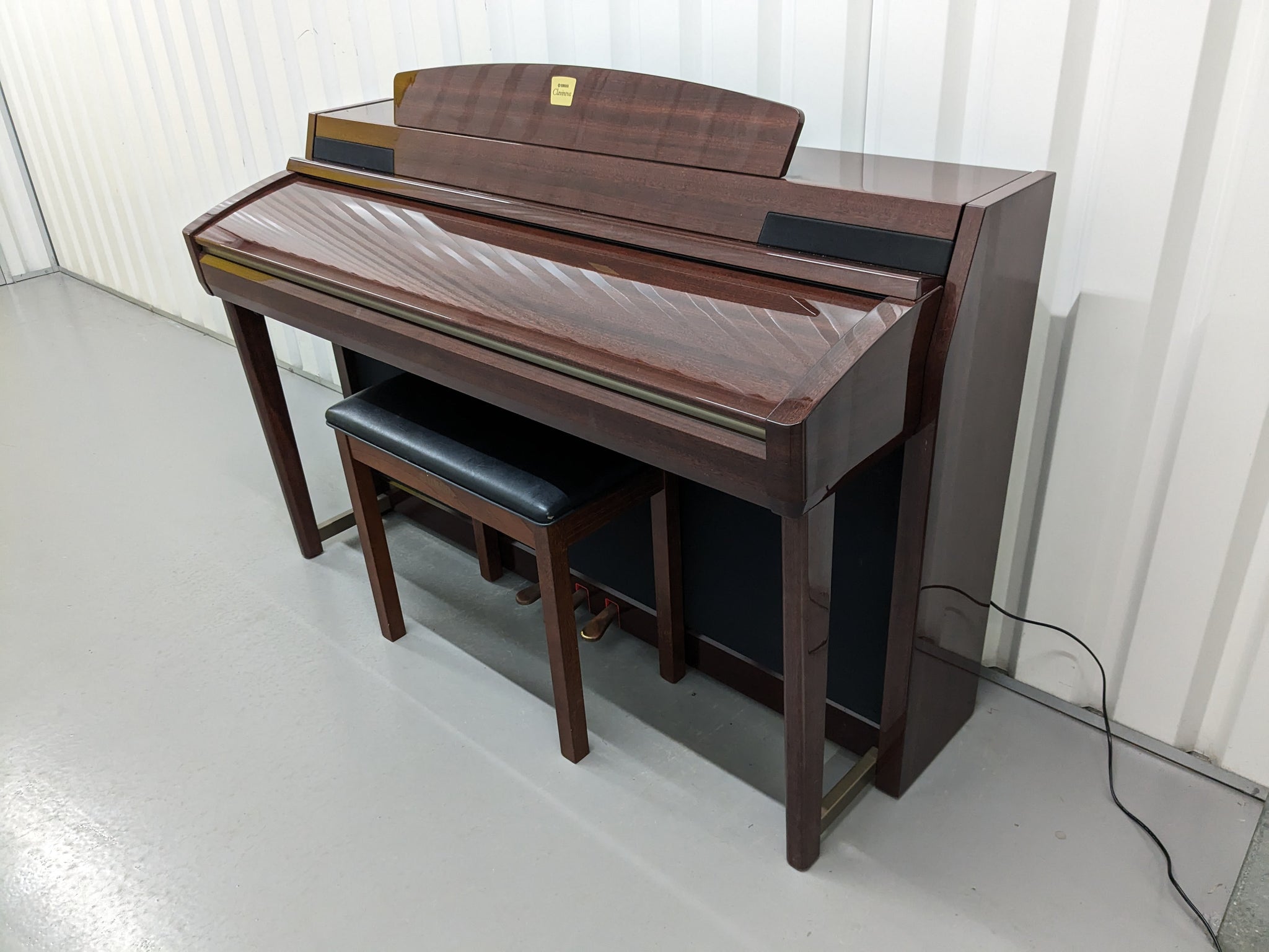 Yamaha Clavinova CLP-280 in Polished Mahogany with matching stool stoc –  Sulinda Music