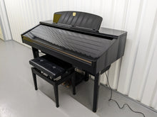 Load image into Gallery viewer, Yamaha Clavinova CVP-209 in Polished Ebony with matching stool. stock nr 23475
