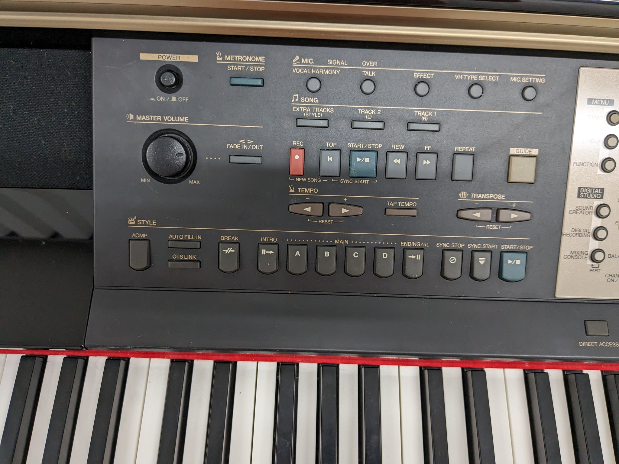 Yamaha Clavinova CVP-209 in Polished Ebony with matching stool. stock –  Sulinda Music