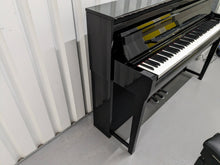 Load image into Gallery viewer, Yamaha Clavinova CLP-685 digital piano and stool in glossy black polished ebony stock number 23491
