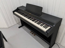 Load image into Gallery viewer, Roland RP301 digital piano and stool in satin black finish stock number 23508
