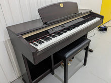 Load image into Gallery viewer, Yamaha Clavinova CLP-130 Digital Piano and stool in dark rosewood stock #23505
