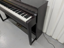 Load image into Gallery viewer, Yamaha Clavinova CLP-535 digital piano and stool in dark rosewood stock #24007
