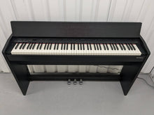 Load image into Gallery viewer, Roland F140R digital piano and stool in satin black finish stock number 24009
