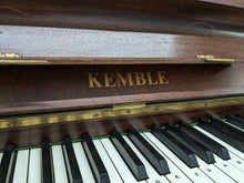 Load image into Gallery viewer, Kemble upright acoustic piano in mahogany finish stock #24027
