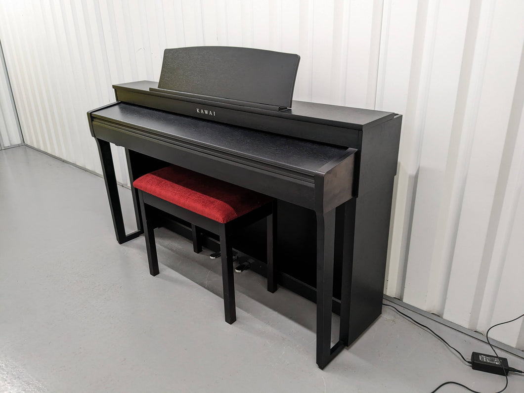 Kawai CN39 digital piano and stool in satin black finish stock number 24033