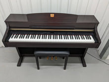 Load image into Gallery viewer, Yamaha Clavinova CLP-330 Digital Piano and stool in dark rosewood stock #24018

