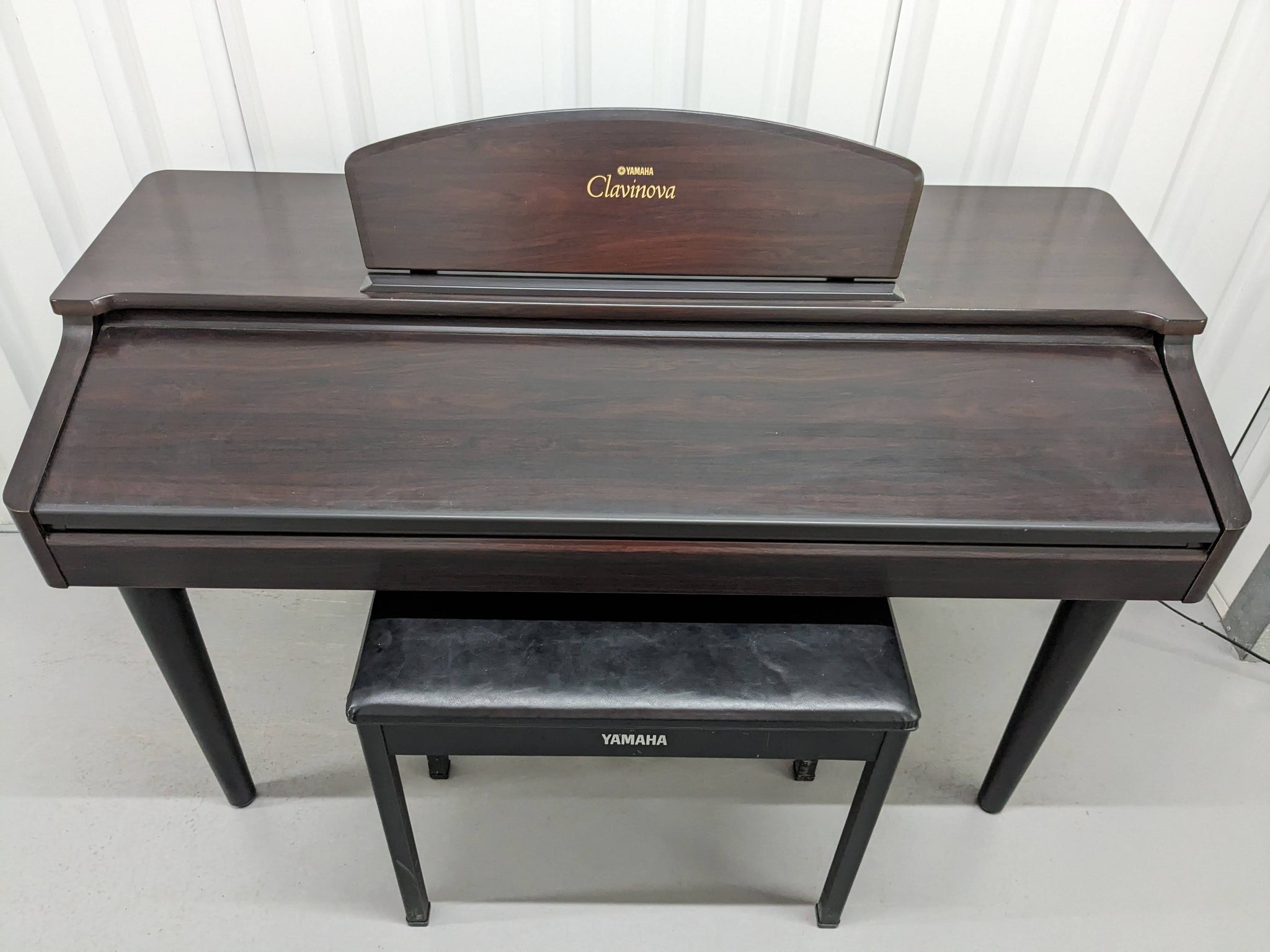 Yamaha Clavinova CVP-105 digital piano arranger + stool in rosewood st –  Sulinda Music