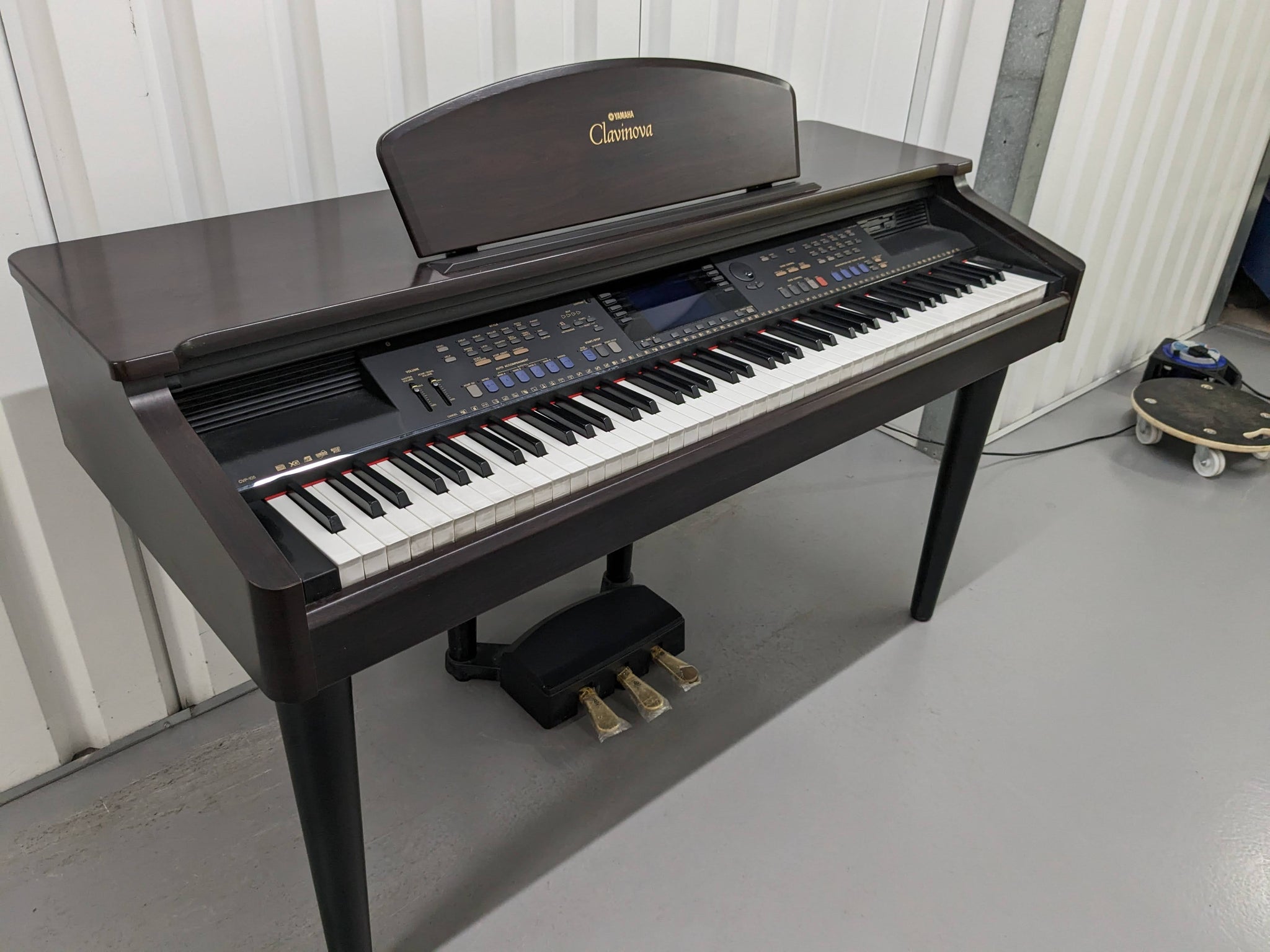 Yamaha Clavinova CVP-105 digital piano arranger + stool in rosewood st –  Sulinda Music