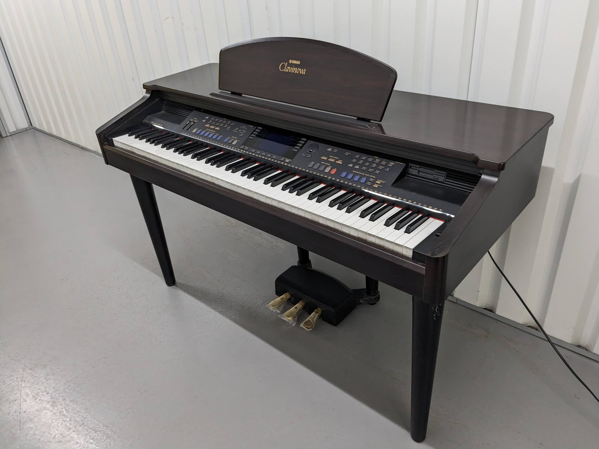 Yamaha Clavinova CVP-105 digital piano arranger + stool in rosewood st –  Sulinda Music