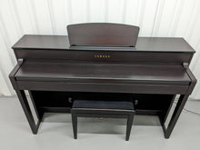 Load image into Gallery viewer, Yamaha Clavinova CLP-535 in dark rosewood + stool  stock # 24046
