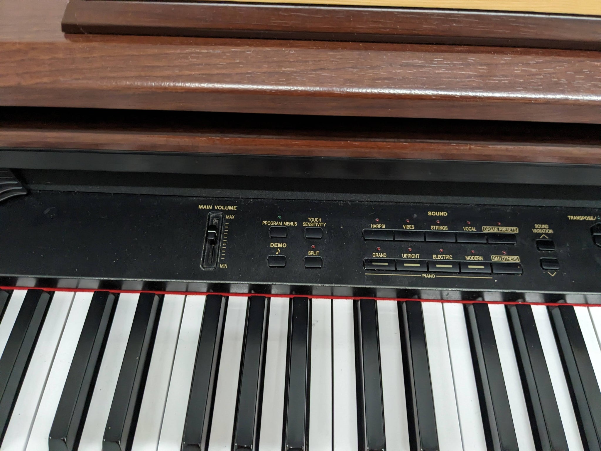 TECHNICS SX-PX665 DIGITAL PIANO IN MAHOGANY stock number