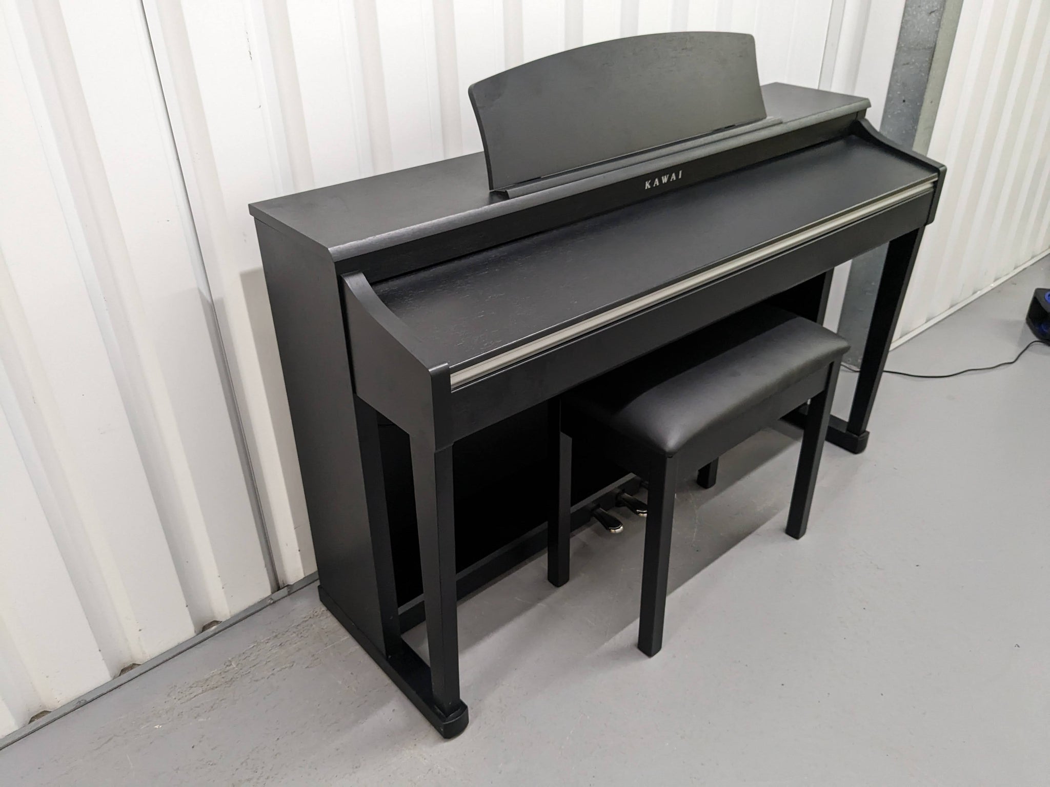 Kawai CN33 digital piano and stool in satin black finish stock