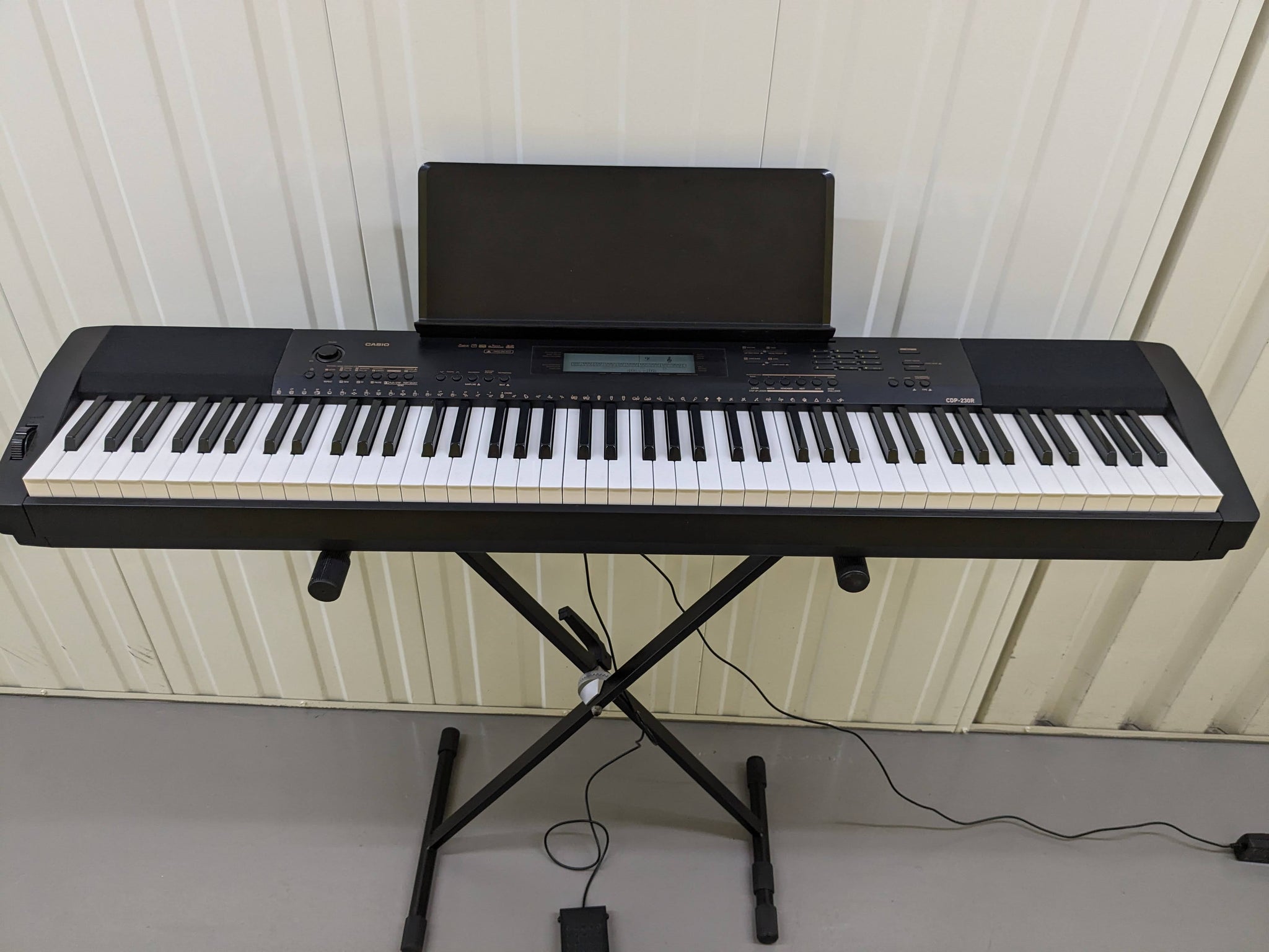 Casio CDP 230R Digital portable piano arranger with stand stock 2405 Sulinda Music