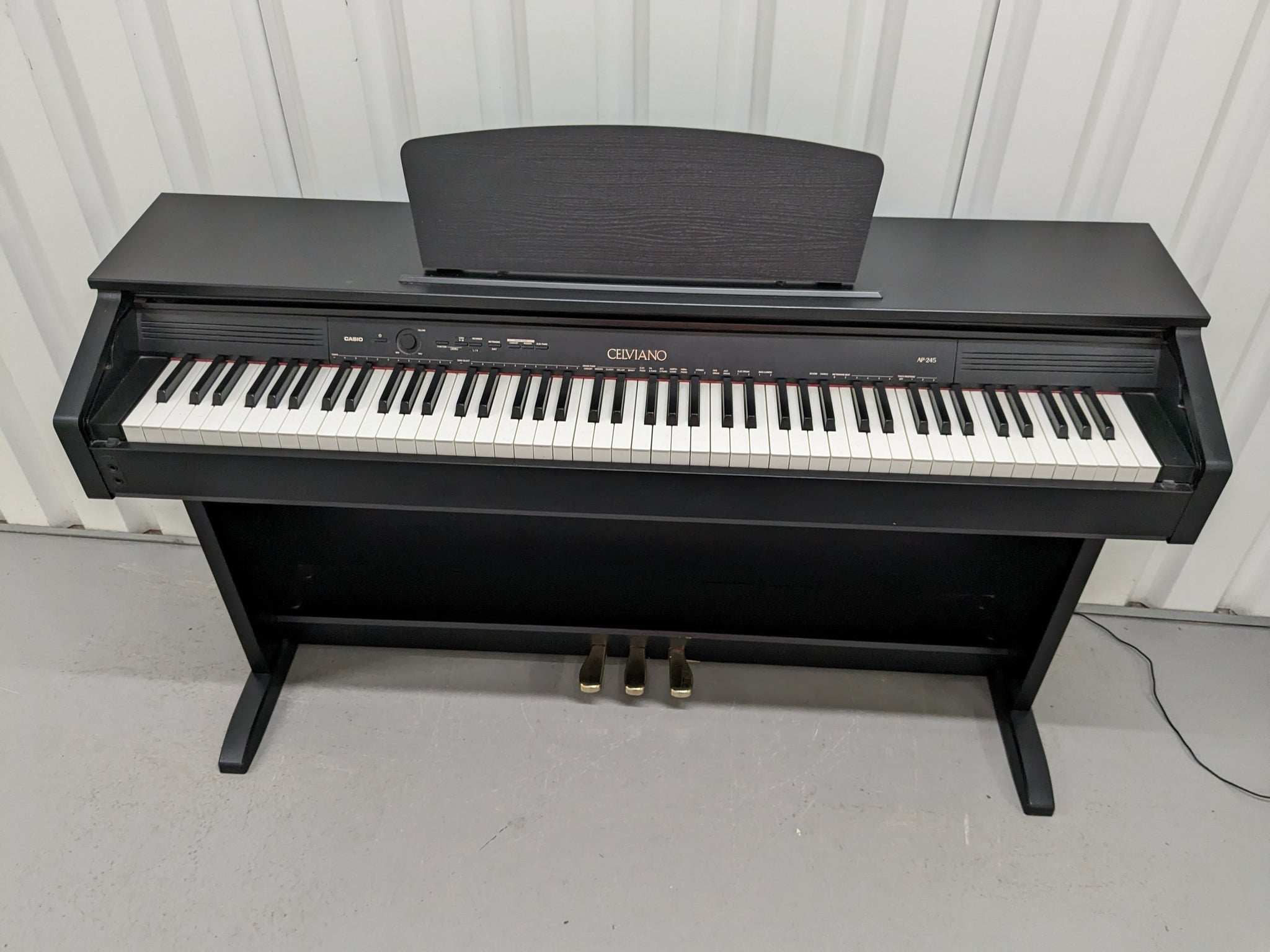 Casio Celviano AP 245 digital piano in satin black finish stock number Sulinda Music