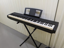 Load image into Gallery viewer, Yamaha P-35 Weighted Keys Portable piano + stand + pedal stock #24059
