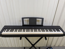 Load image into Gallery viewer, Yamaha P-35 Weighted Keys Portable piano + stand + pedal stock #24059
