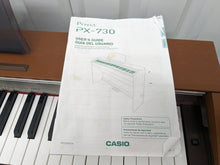 Load image into Gallery viewer, Casio Privia PX-730 Compact slimline Digital Piano Full size . Stock no 24087
