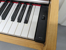 Load image into Gallery viewer, Yamaha Arius YDP-141 digital piano in cherry wood / light oak stock # 24086
