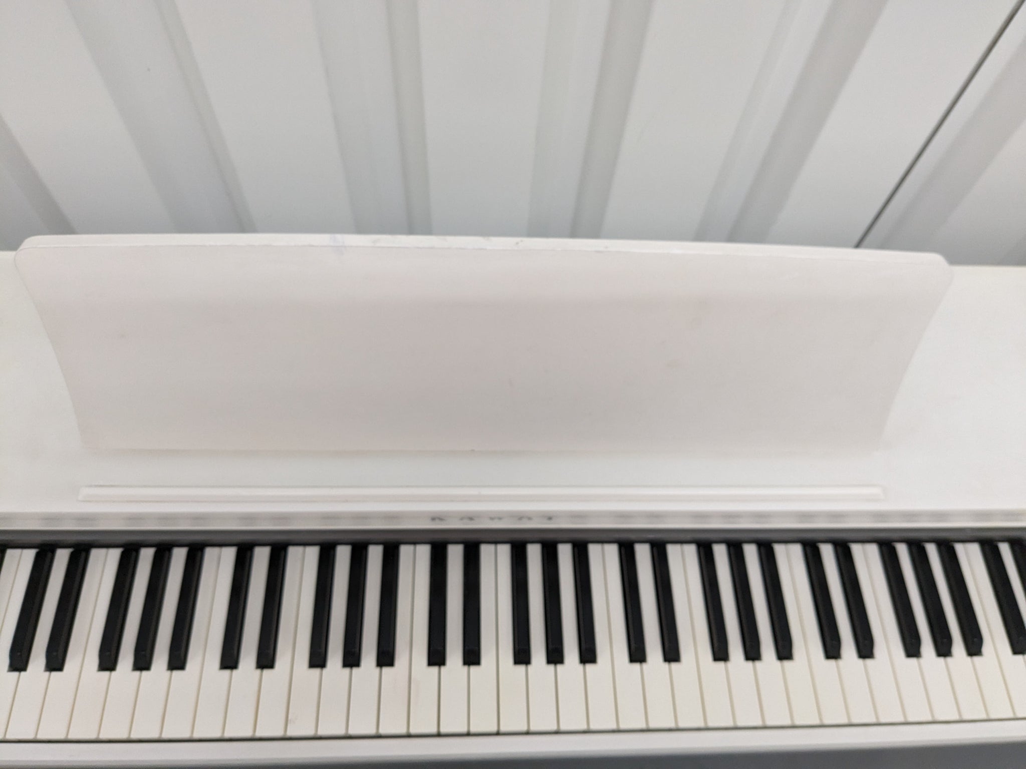 Kawai CN27 digital piano in satin white finish stock number 24085
