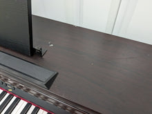 Load image into Gallery viewer, Roland HP203 digital piano and stool in dark rosewood finish stock number 24073 ex-school piano
