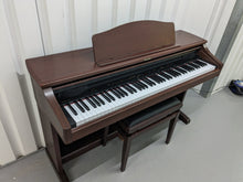 Load image into Gallery viewer, TECHNICS SX-PX664 DIGITAL PIANO AND STOOL IN MAHOGANY stock number 24095
