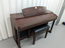 Load image into Gallery viewer, Yamaha Clavinova CLP-170 Digital Piano and stool in mahogany colour stock #24089
