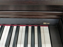 Load image into Gallery viewer, Roland HP203 digital piano and stool in dark rosewood finish stock number 24076
